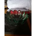Lovely Glass Bowl Green Tint