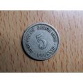 1900f 5 Pfennig Germany Empire Coin