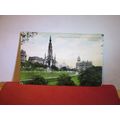 PRINCES STREET GARDENS, EDINBURGH. used antique...