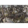 B772 ST ANNES ON SEA - CRESCENT GARDENS . PRINT...