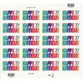 Happy Birthday Sheet of Twenty 37 Cent Stamps S...