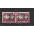 SouthAfrica.SG108 1d "Victory" Pairs.Fine Used....