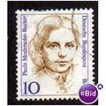 BERLIN -1986 10pf 'FAMOUS WOMEN -PAULA MODERSOH...