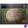 Southend United v Bury 2003/04 Division 3 footb...