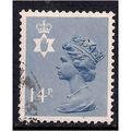 Northern Ireland GB 1981 14p Grey/blue Machin N...