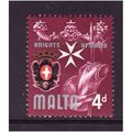 MALTA 1965 4d KNIGHTS OF MALTA SG 336 M MINT