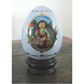Porcelain egg Merry Wanderer 1993 M. I. Hummel ...