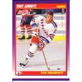 1991 Score Tony Amonte Top Prospect RC #398