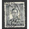SOUTHERN RHODESIA 1937 6d GREY BLACK SG44 FINE ...