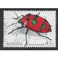 AUS 1991 43c 'INSECTS' FINE USED (EBID68-699)