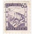 Austria 1945 - 60g dark violet - landscape - used