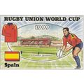 Spain Galashiels Netherdale Stadium Map Rugby W...