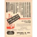 SPANG COMPANY 1953 cable tools packers aid mode...