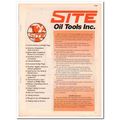 Site Oil Tools Inc 1993 Vintage Catalog Oilfiel...