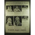 1939 Clapp's Baby Food Ad - Diana's record woul...