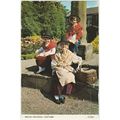 Postcard Welsh National Costume. Unposted