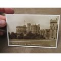 Real photographic Postcard - Windsor Castle sce...