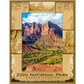 Zion National Park Angel's Landing Utah Laser E...