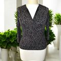 Charter Club Animal Print Blouse XL