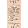 U.T.A. Edmondson Exchange Ticket - Belfast Grea...