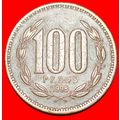 Ⰶ CROWNED CONDOR (1981-2000): CHILE ★ 100 PESOS...