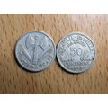 France Republic 1942 50 Centimes Coin