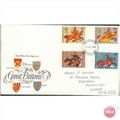 GB FDC 1974 - Great Britons - Portsmouth issue