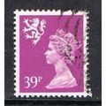 Great Britain 1991 Scotland 39p Bright Mauve Us...