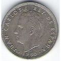 Espagne 5 PESETAS 1980