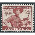 Australia 1948 SG227 2 1/2d Lake Mounted Mint ....