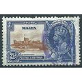 Malta 1935 SG211 2 1/2d Brown & Deep Blue Silve...
