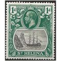 St Helena 1923 SG98 1d Grey & Green Mounted Min...