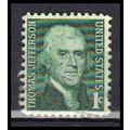 Used 1278 1c Thomas Jefferson Fine KA5944