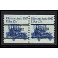 1906a 17c Electric Auto Fine MNH Dry Gum Gap Pa...