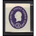 Used U534c 3c George Washington Very Fine Cut S...