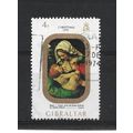 Gibraltar.SG335 4p "Madonna with the Green Cush...