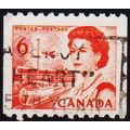 Canada. 1967 6c (Coil) S.G.601 Used