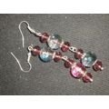 Extraordinary large purple green dichroic cryst...