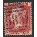 Sg43 1d red plate 148 fine used " N L " (REDS)