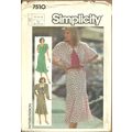 Simplicity 7510 Sewing Pattern Misses/Miss Peti...