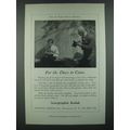 1919 Autographic Kodak Camera Ad - For the Days...
