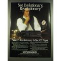 1986 Pioneer 6-Disc CD Player Ad - Not Evolutio...