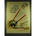 1966 Maybelline Ad - Ultra Brow, Ultra Shadow, Fluid Eye Liner, Ultra Lash