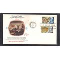FDC Fleetwood Great Americans 1690 13c Ben Fran...
