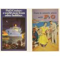 P&O Cruise Ship Oriana To Romantic Places 2x Po...