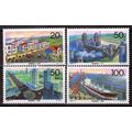 ZAYIX China PRC 2695-2698 MNH Ships Architectur...