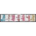 1982/1987 7 diffferent values - fine used (o)