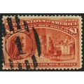 241, Used $1.00 VF Columbian - Quality Stamp - ...