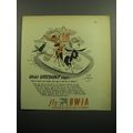 1957 BWIA Airways Ad - Vicki Viscount says: Fun's more fun when you get a lot