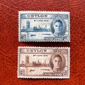 St VINCENT St Vincent 1946 Victory set SG 160-1...